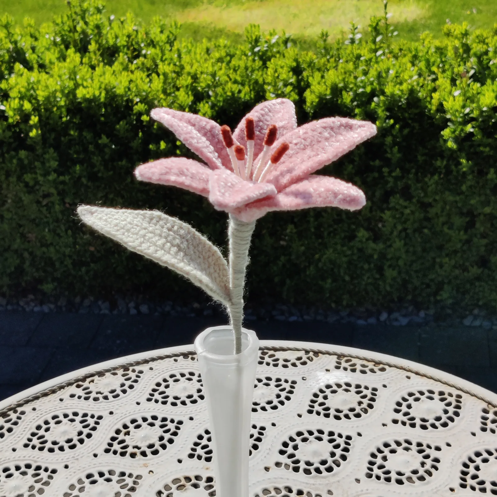 Crochet Pink Lily π β photo 1 of 4