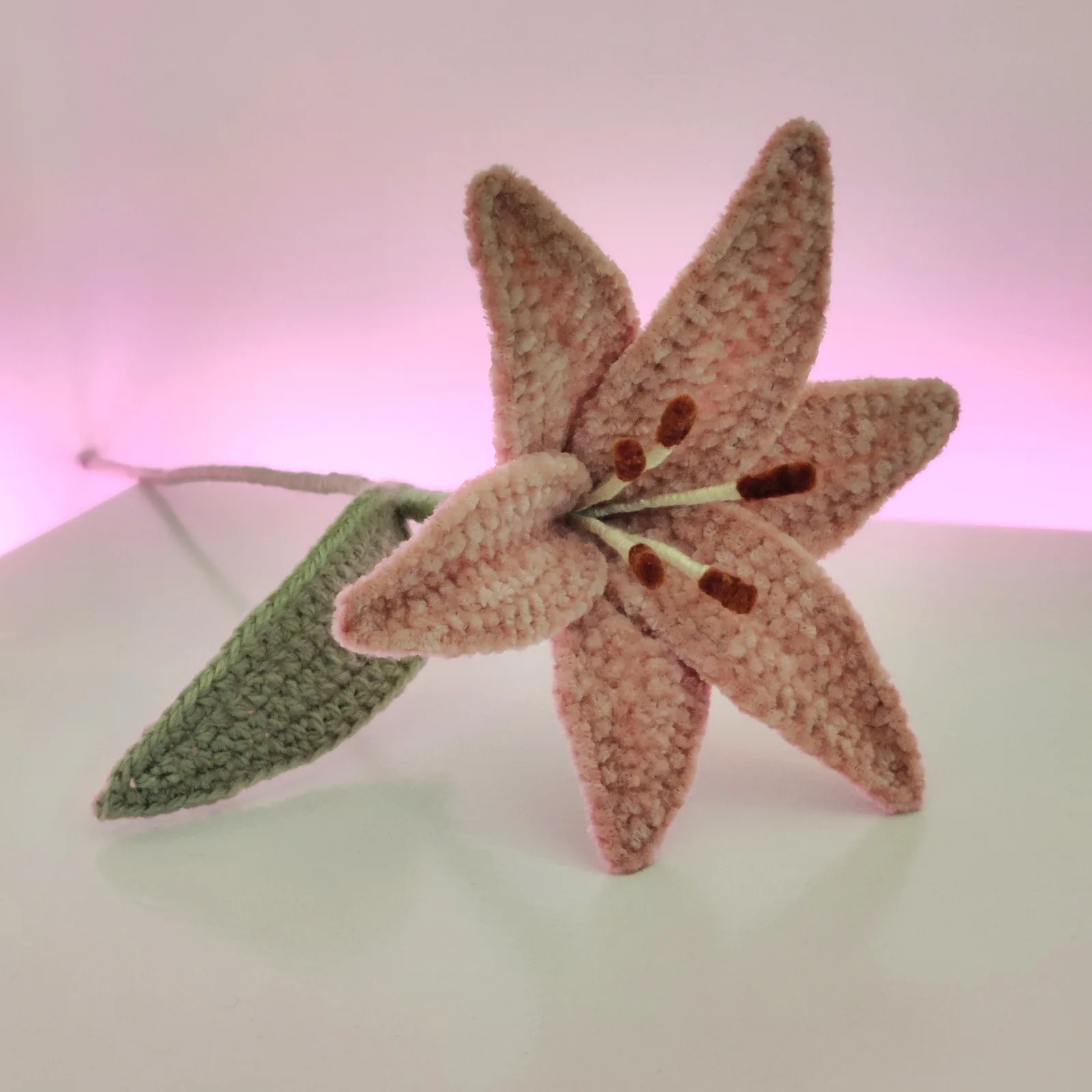 Crochet Pink Lily π β photo 3 of 4