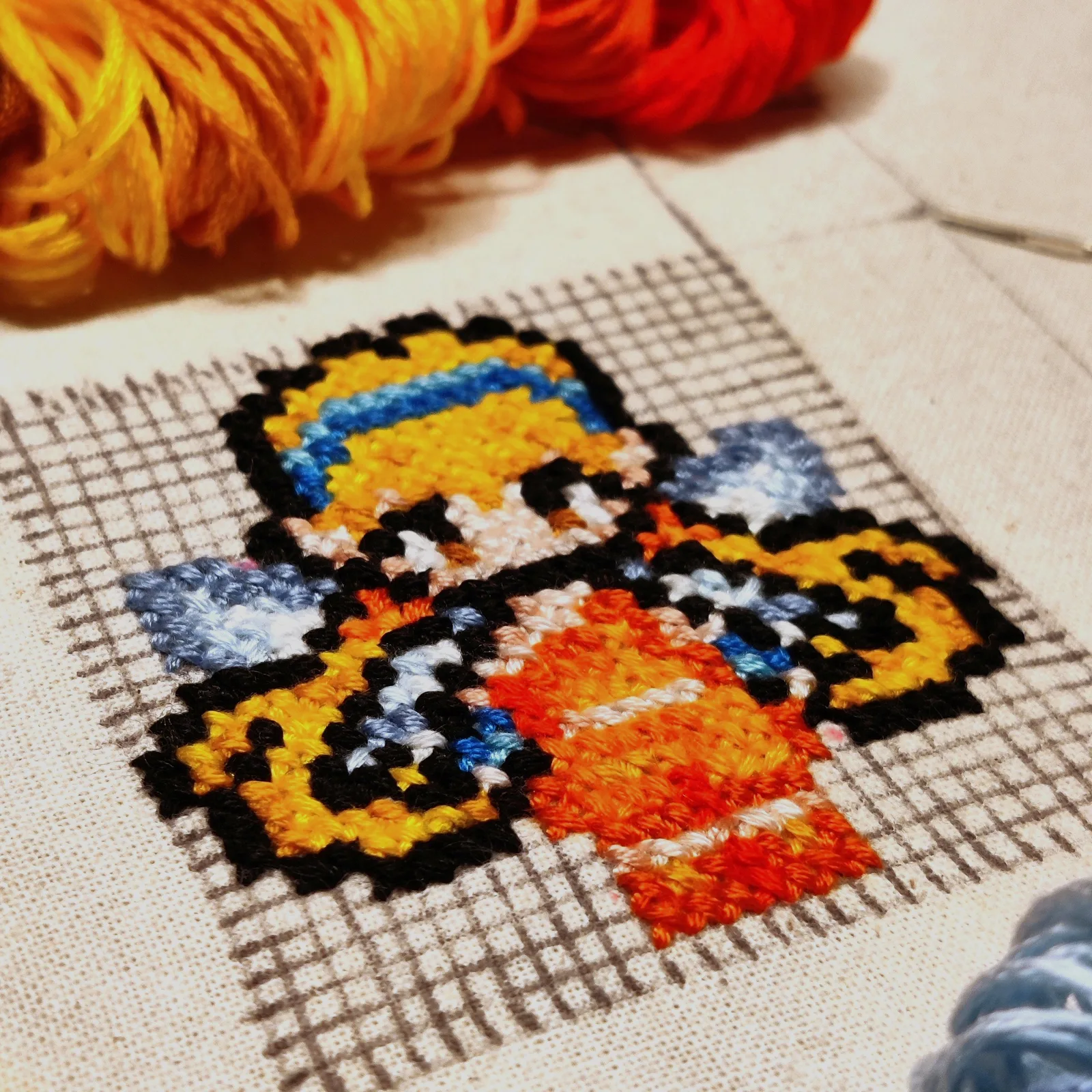 Cross-stitched Stella — photo 1 of 2
