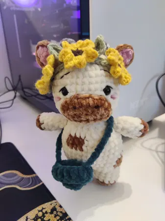 Amigurumi Cow 🌻🐮