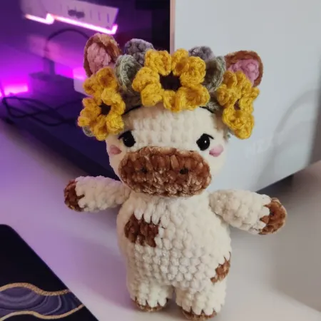 Amigurumi Cow 🌻🐮