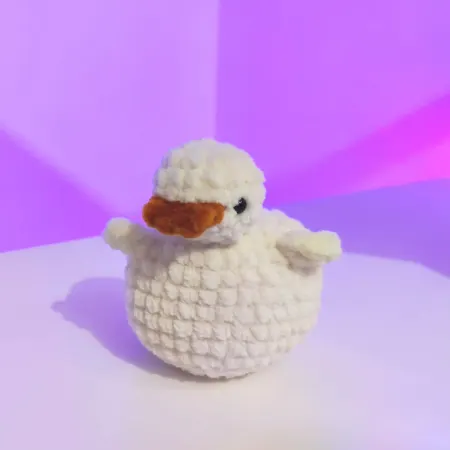 Amigurumi Goose 🤍🧡