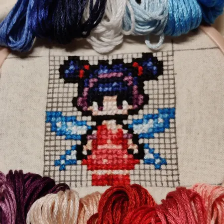 Cross-stitched Musa