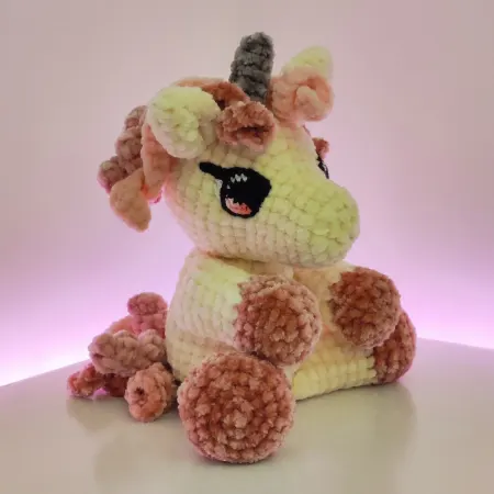 Amigurumi Poppy the Unicorn