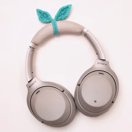 Crochet Headphones sprout