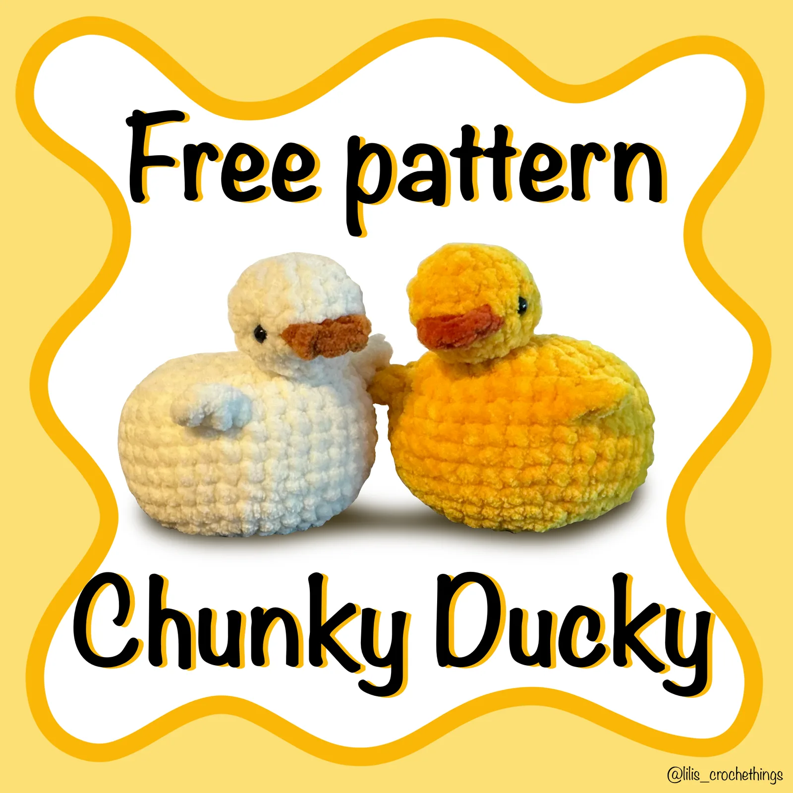 Amigurumi Chunky Ducky — photo 1 of 3